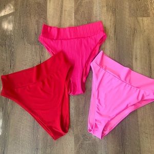 Aerie High Cut bikini bottoms (cheeky) size L
